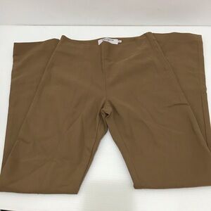 M.M.Lafleur Tan Side ZIP Pants Size 0